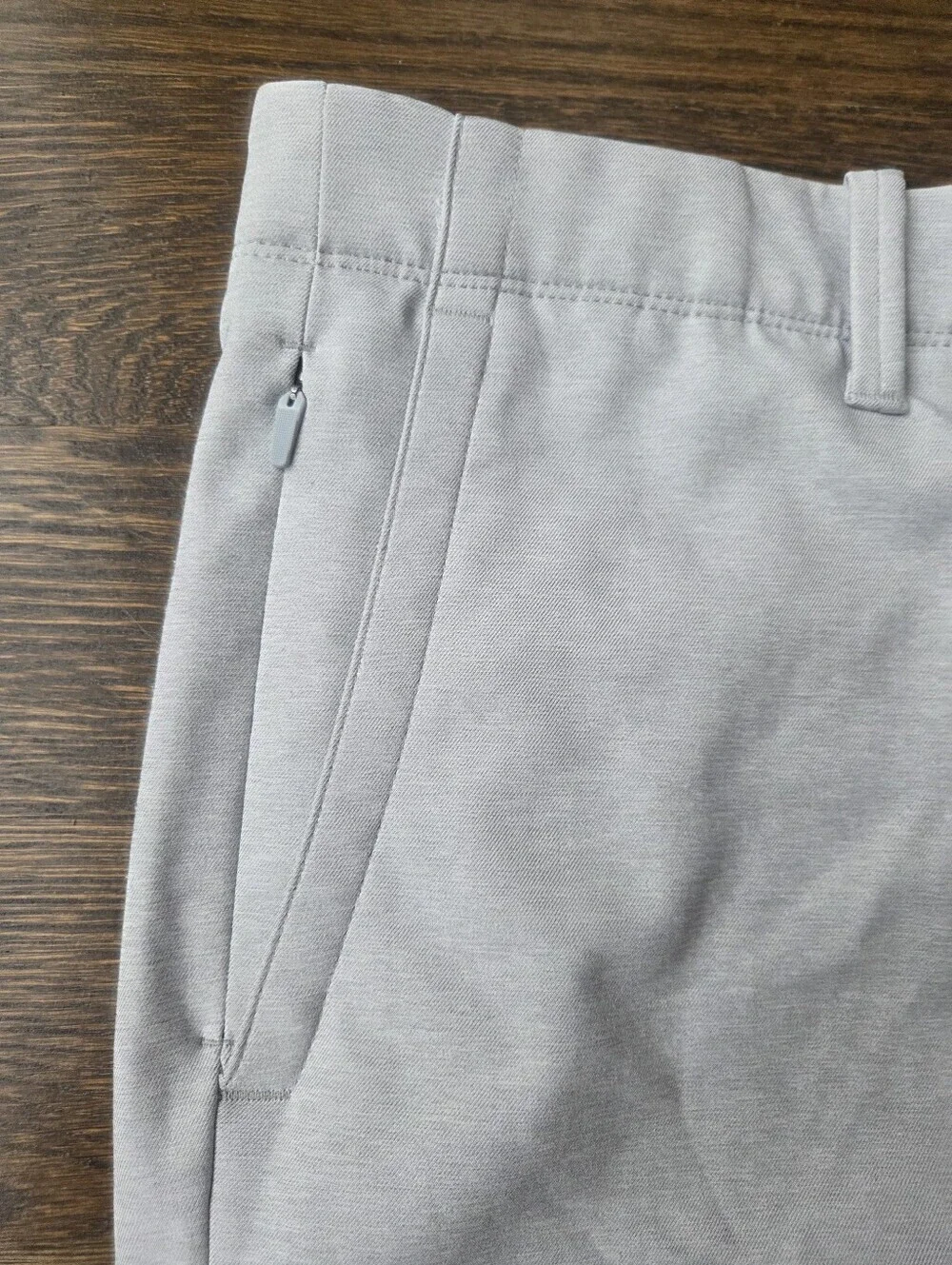 Tommy Bahama Men's Light Gray Casual Pants - Classic Straight Fit Sz.35×30